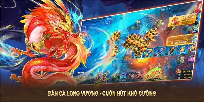 Tựa game bắn cá long vương luôn mang lại sự cuốn hút khó cưỡng 